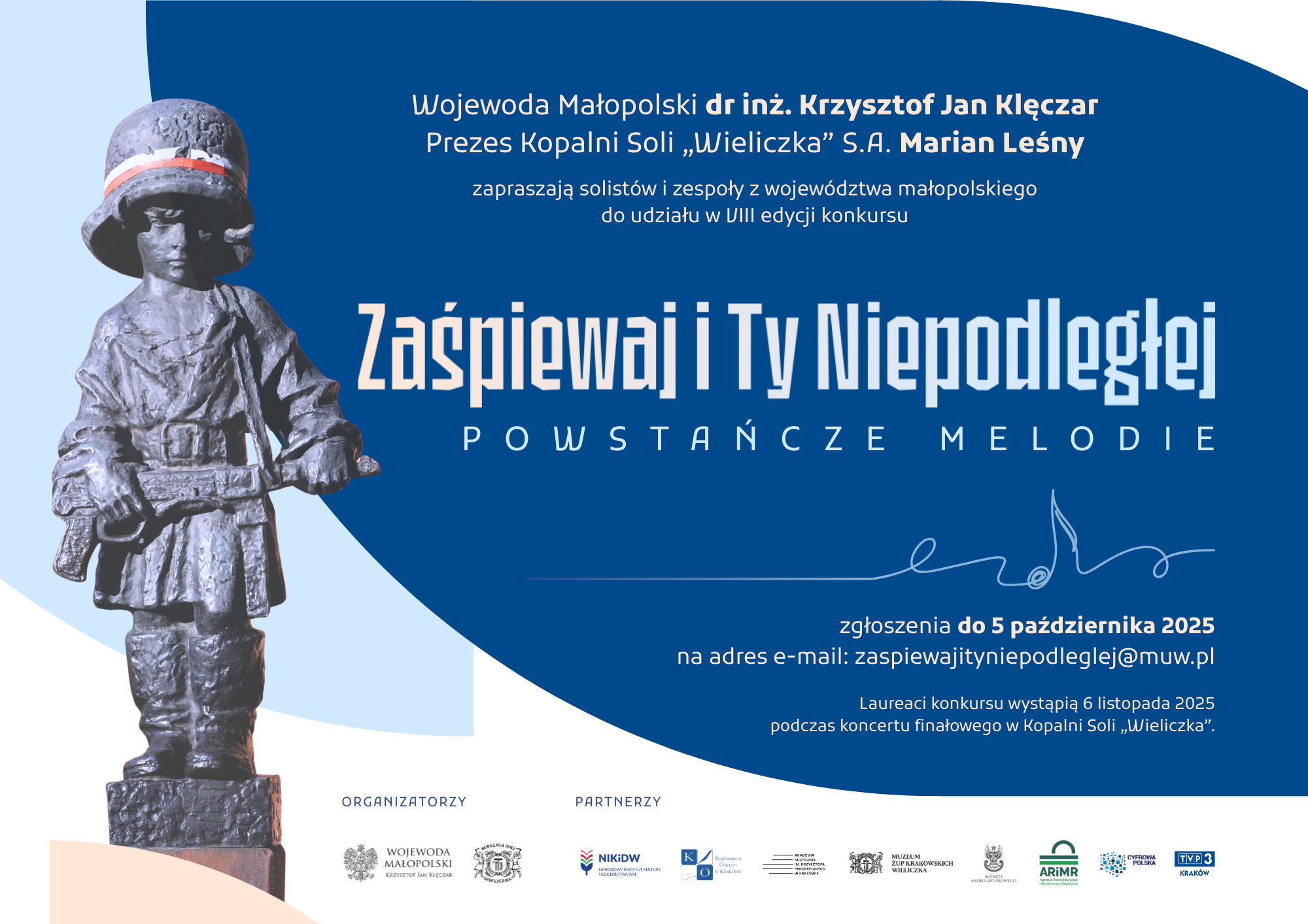 Konkurs „zaŚPIEWAJ I TY NIEPODLEGŁEJ!