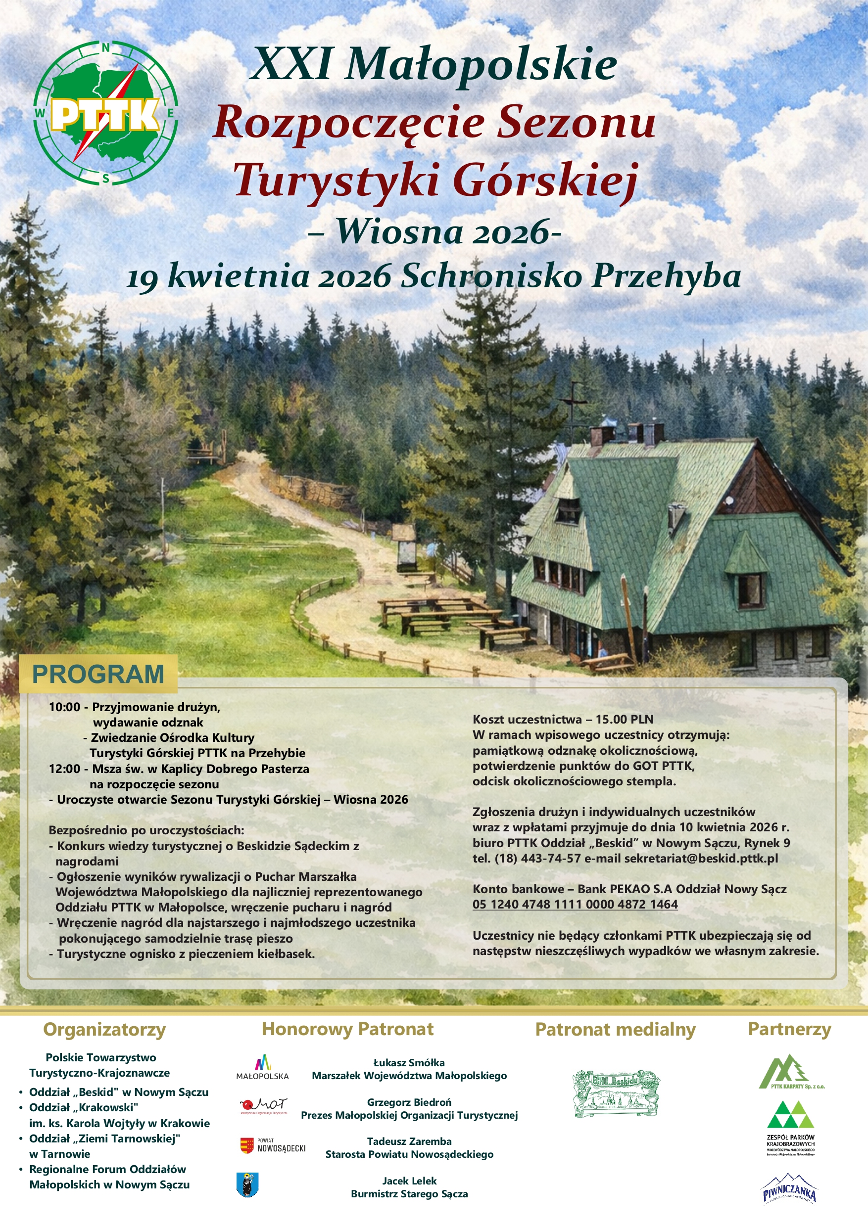 Otwarcie Sezonu Turystyki Górskiej na Przechybie